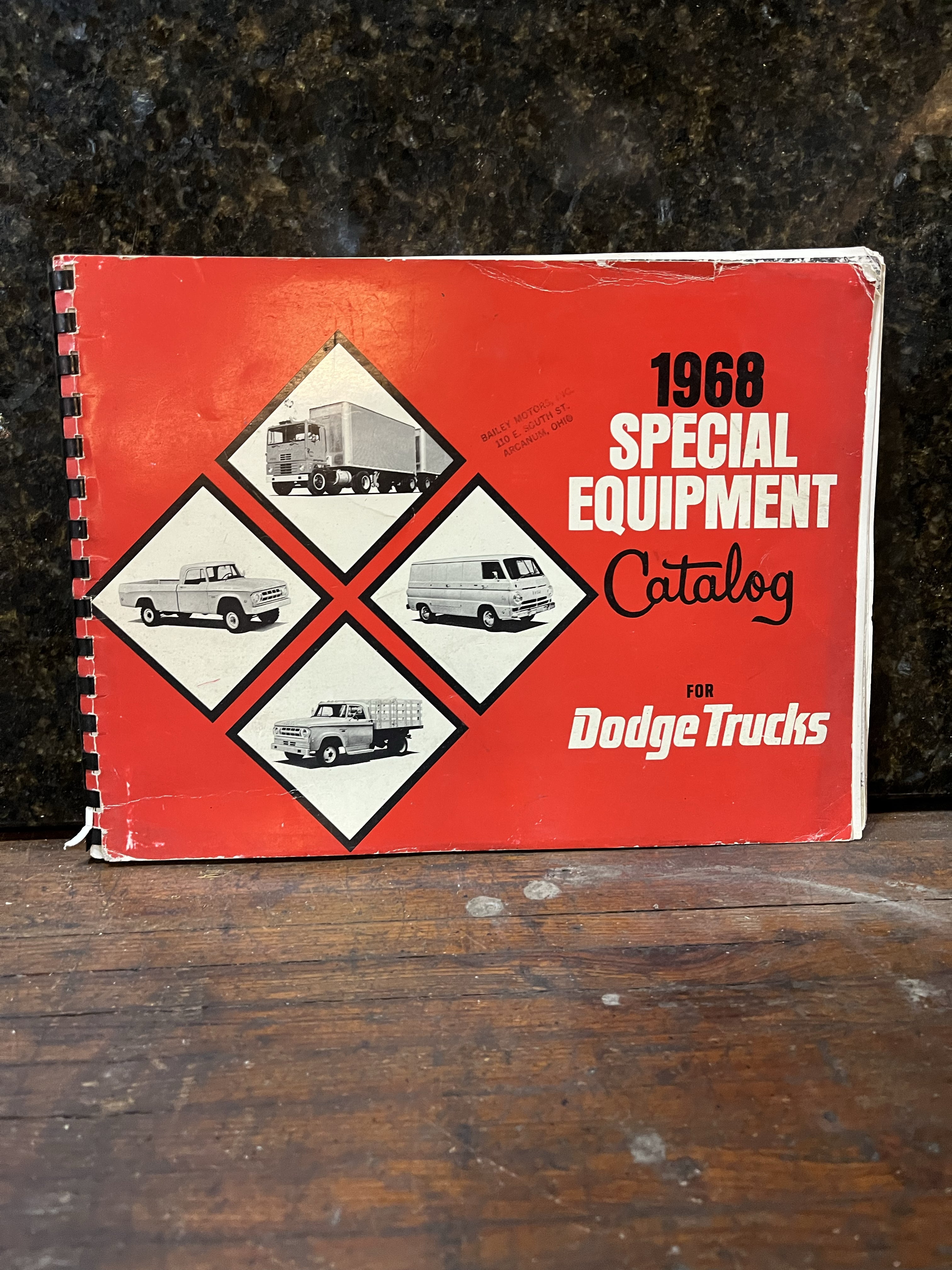 1968 Special Equipment Catalog for Dodge Truck