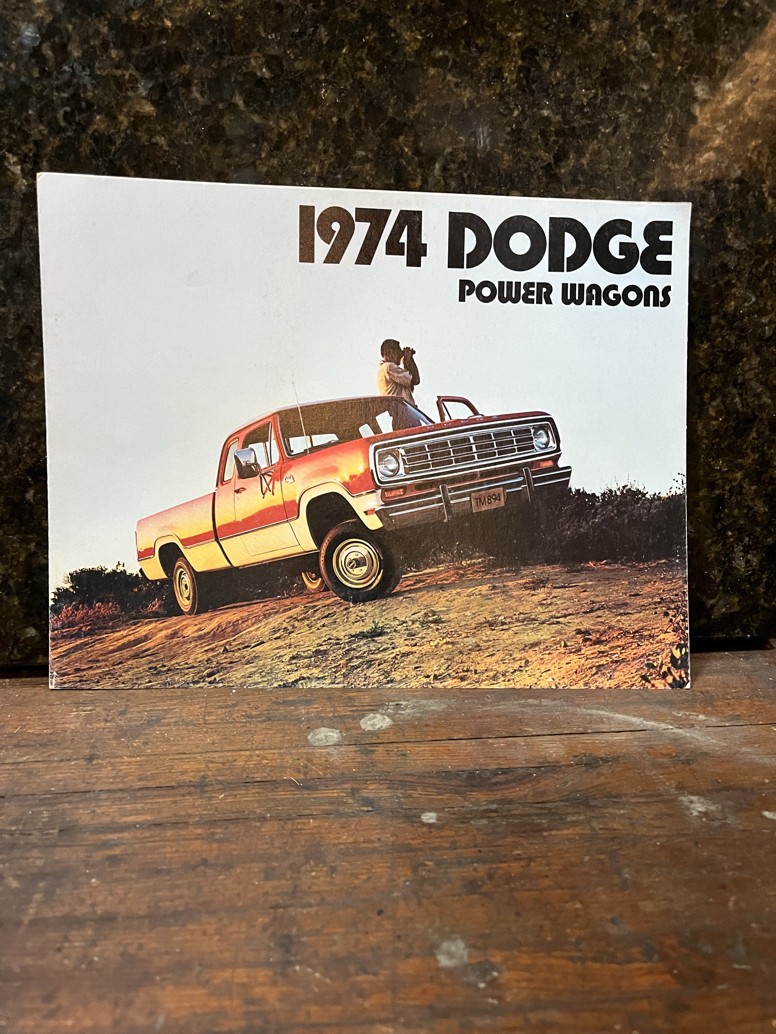 1974 Dodge Power Wagons brochure OEM