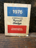 1976 Chrysler Plymouth Dodge Chassis-Body Service Manual
