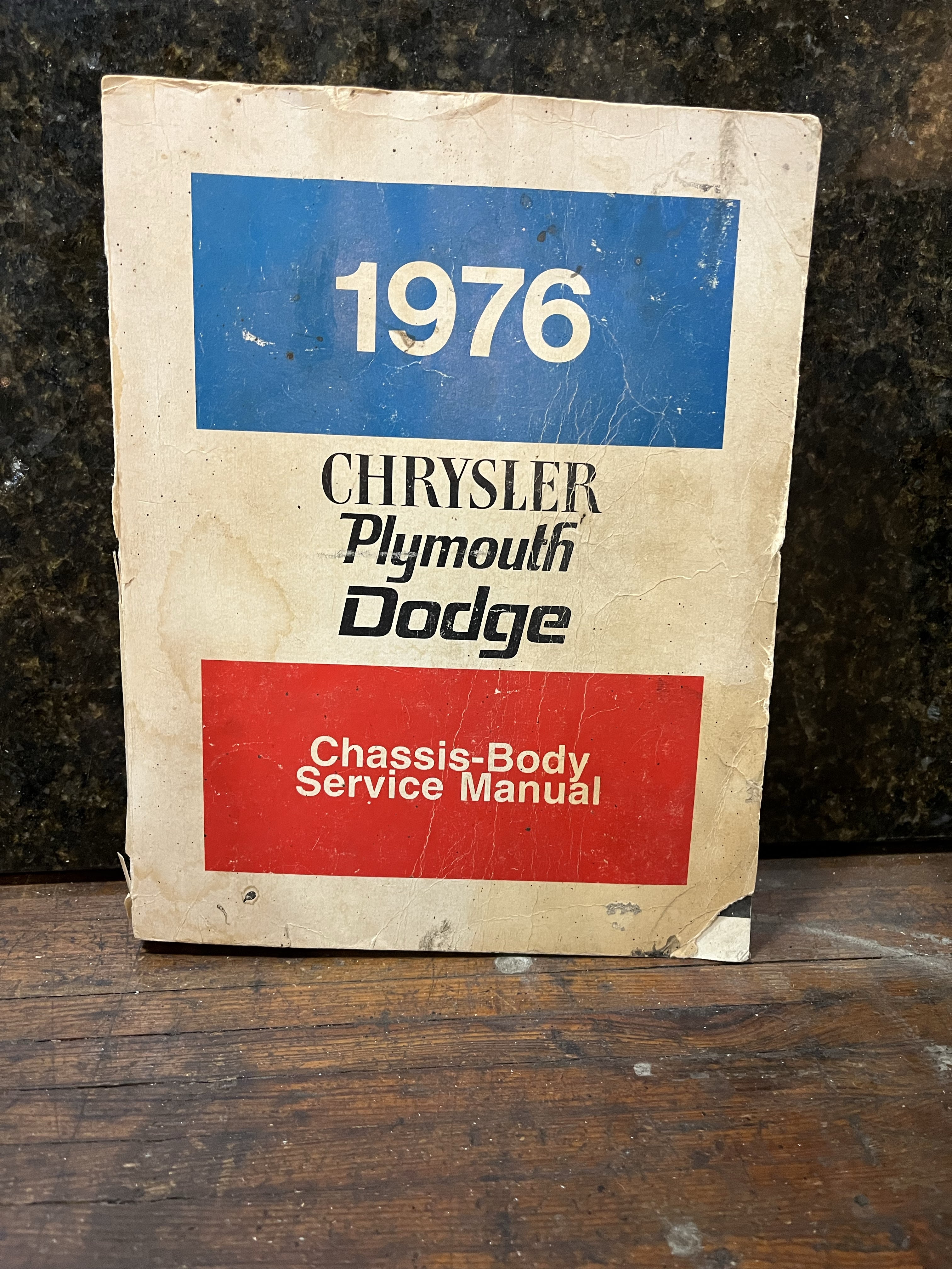 1976 Chrysler Plymouth Dodge Chassis-Body Service Manual
