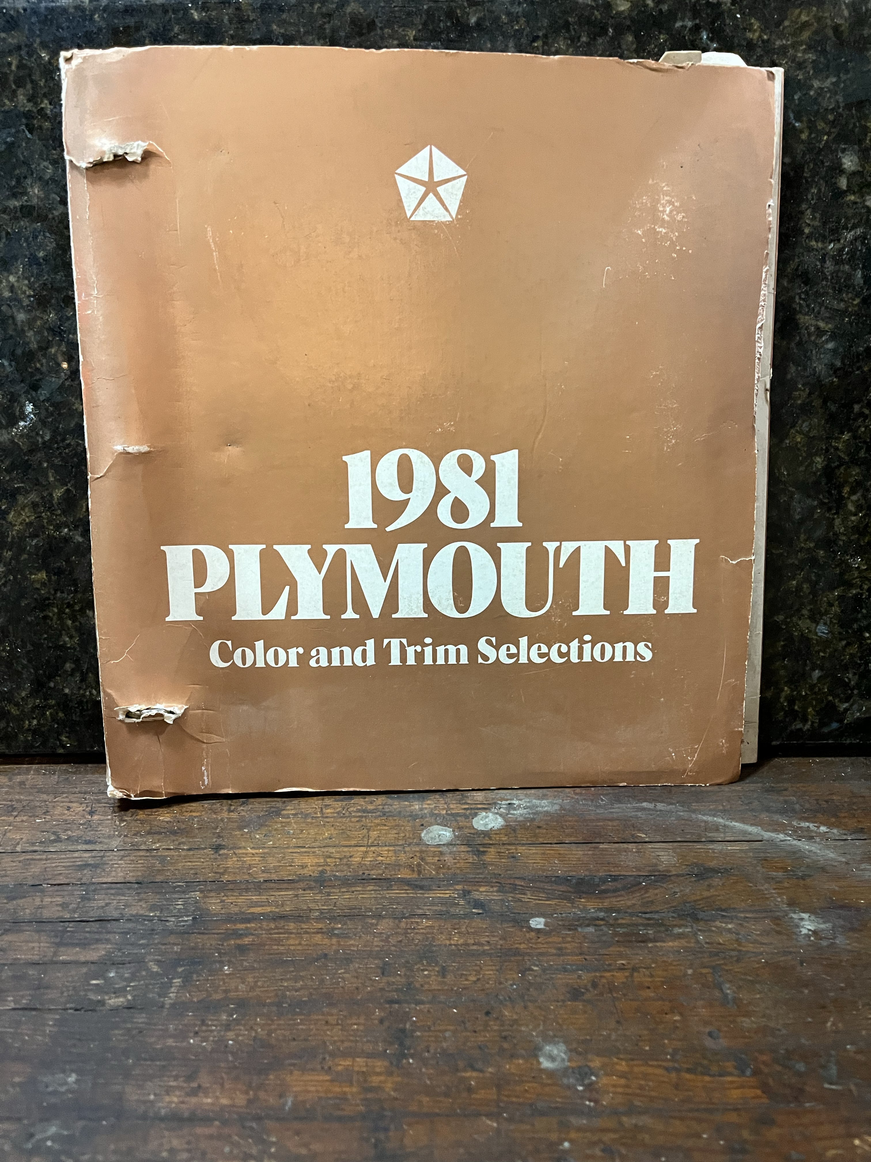 1981 Plymouth Color and Trim Selections