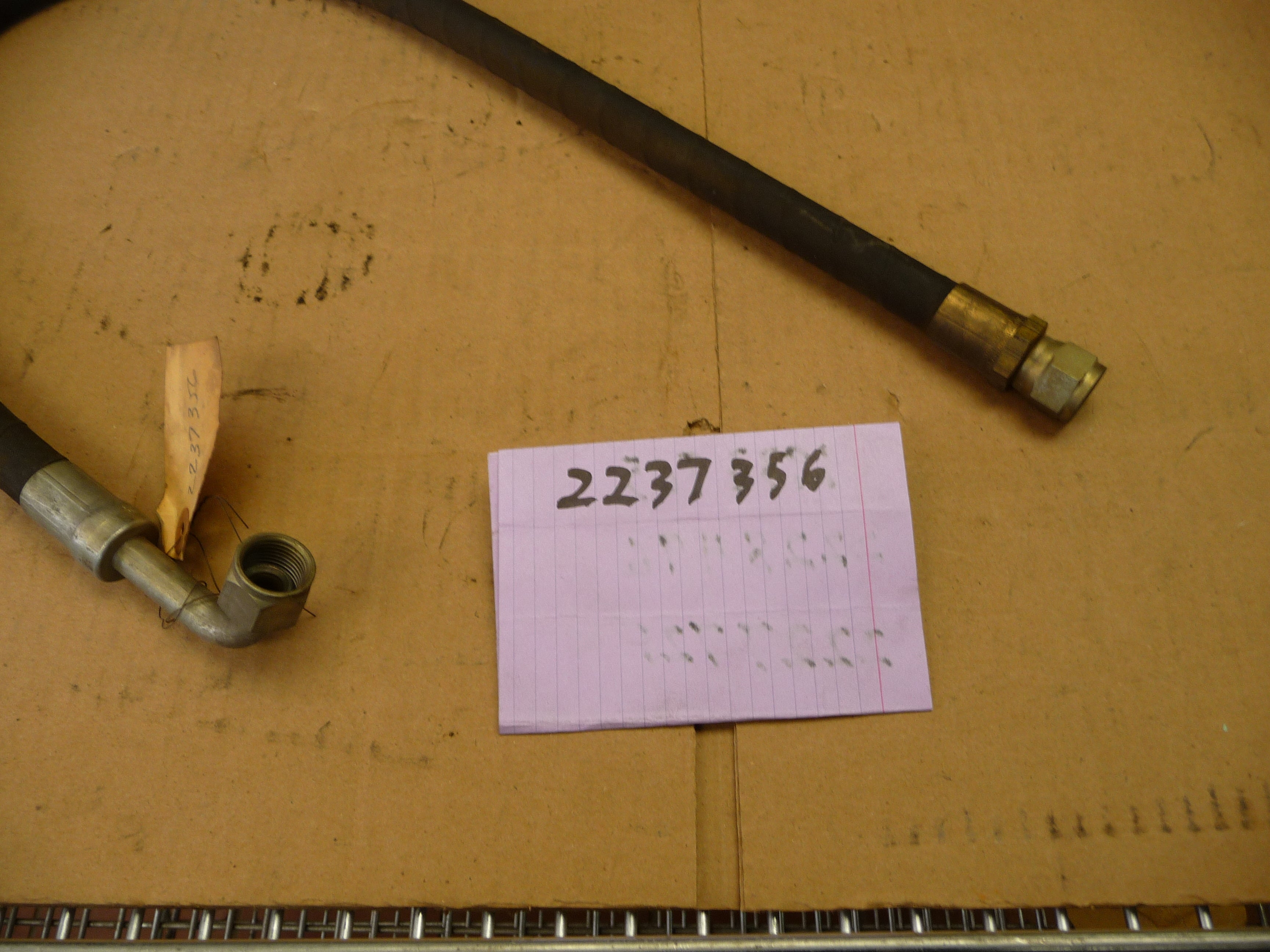 Oil filter hose, with 318-3 eng., D 400, 500, 600, 1963-1968