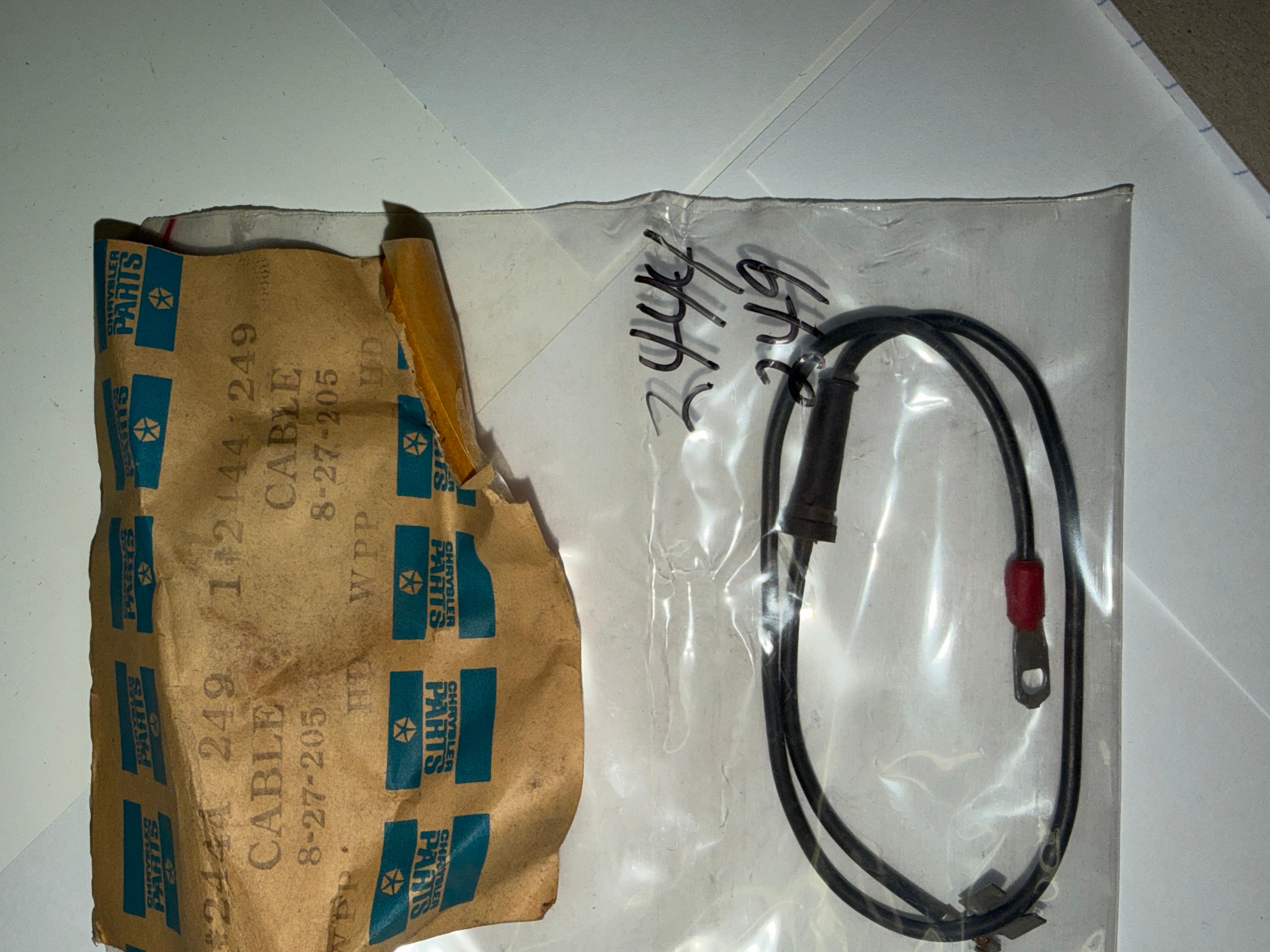 2444249 - Ignition Distributor point primary lead slant 6 170, 198, 225  1958-1970 - slant 6 1958-1970