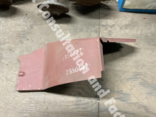 left front inner wheel house shield b van 71-77