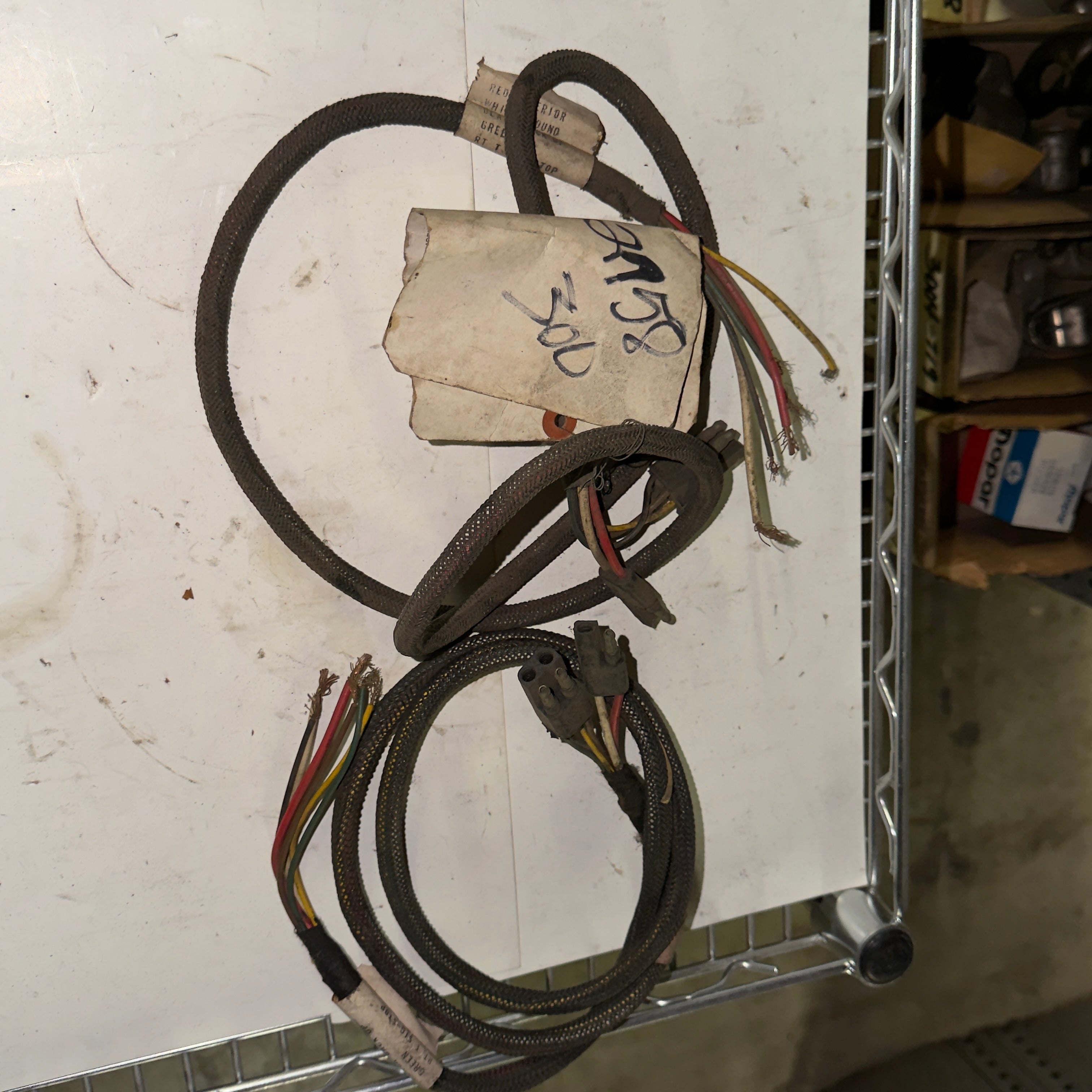 wiring,  taillight extension harness for large truck - poss large D/W