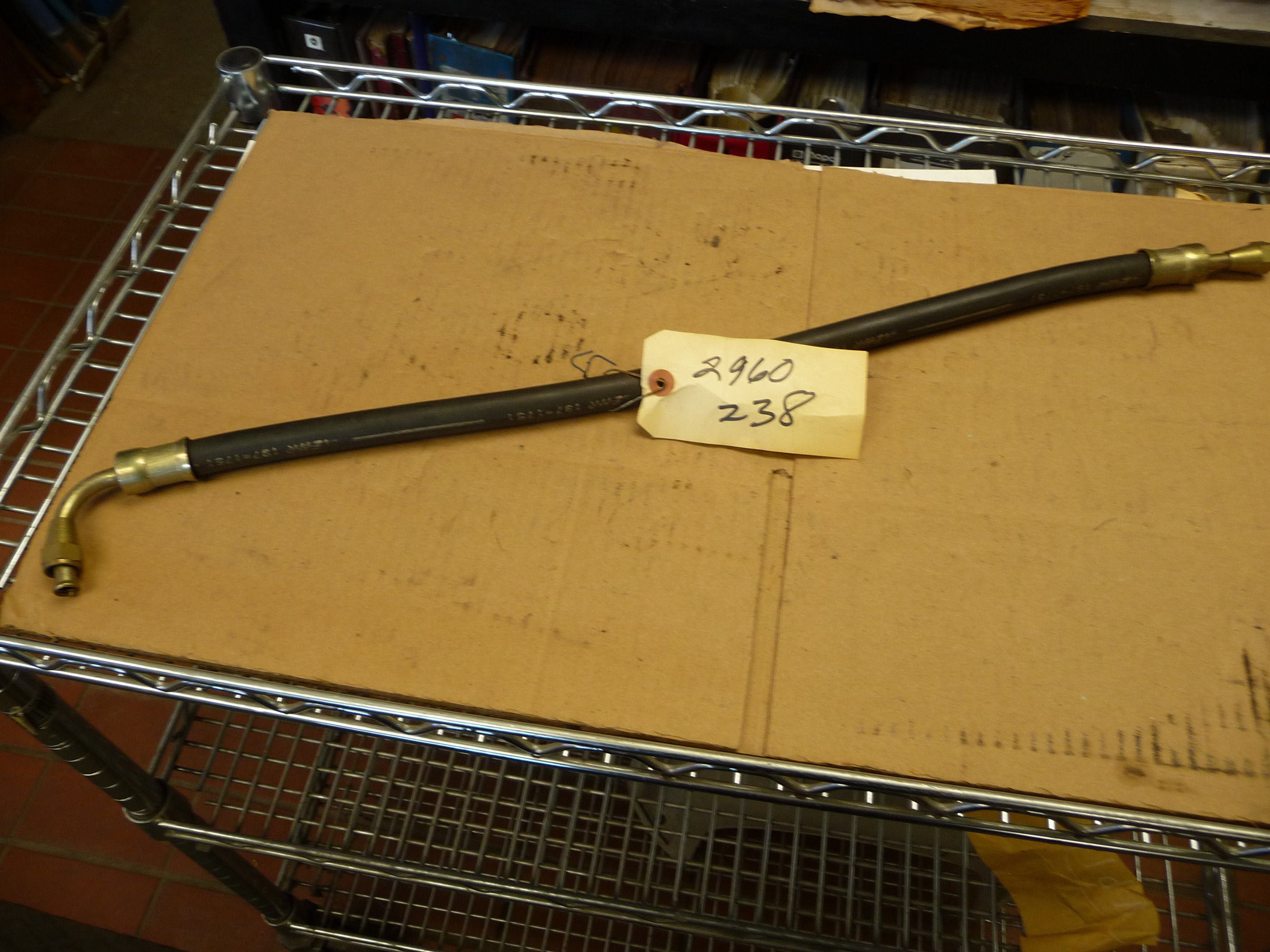 NOS Mopar power steering hose - application unknown