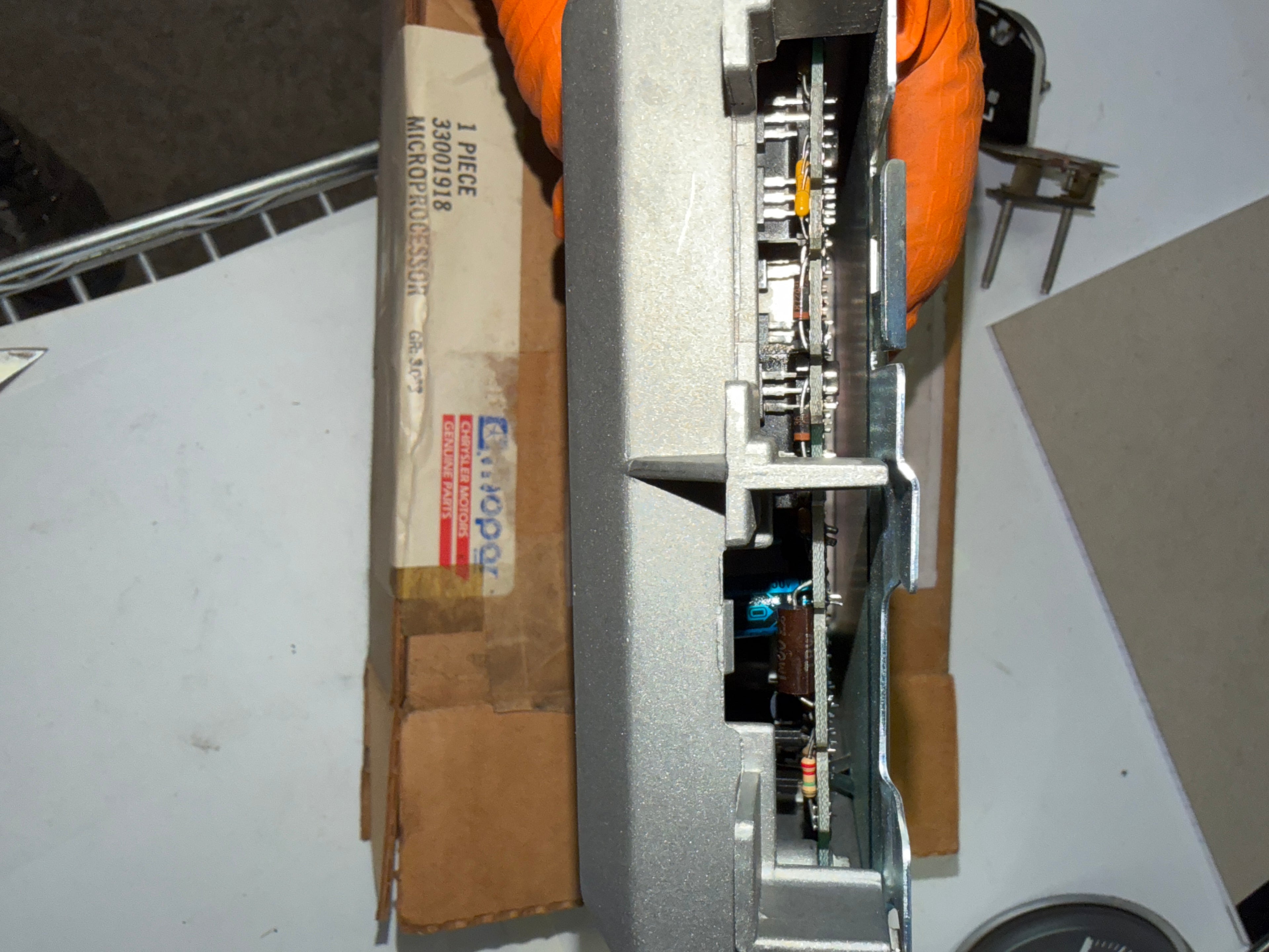 33001918 - microprocessor computer, 1984-85 Renalut Encore - 1984-85 Renault