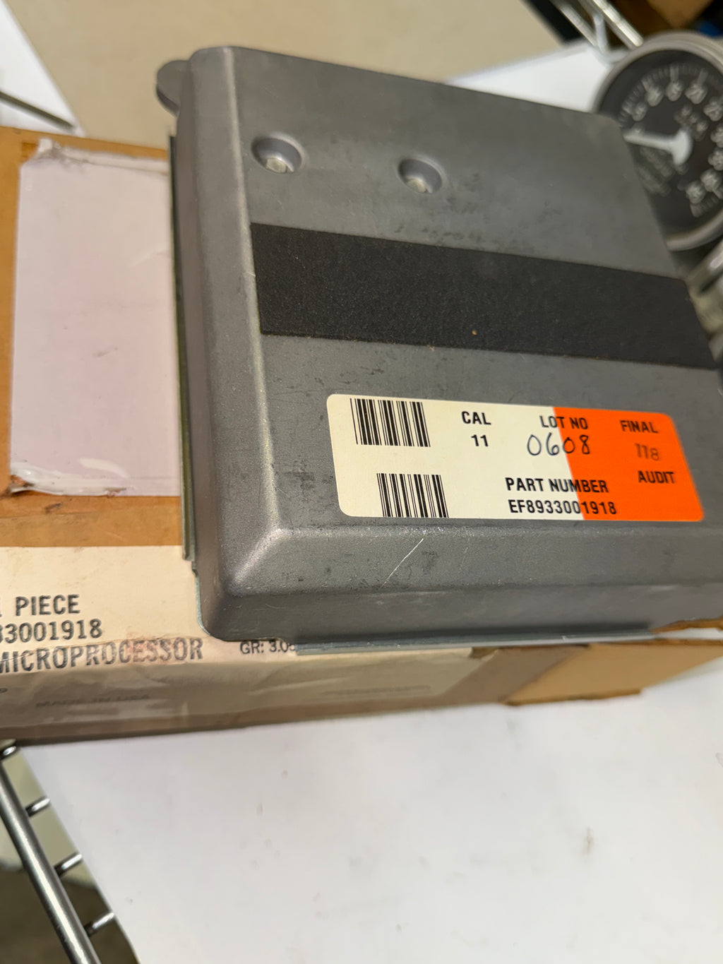 33001918 - microprocessor computer, 1984-85 Renalut Encore - 1984-85 Renault