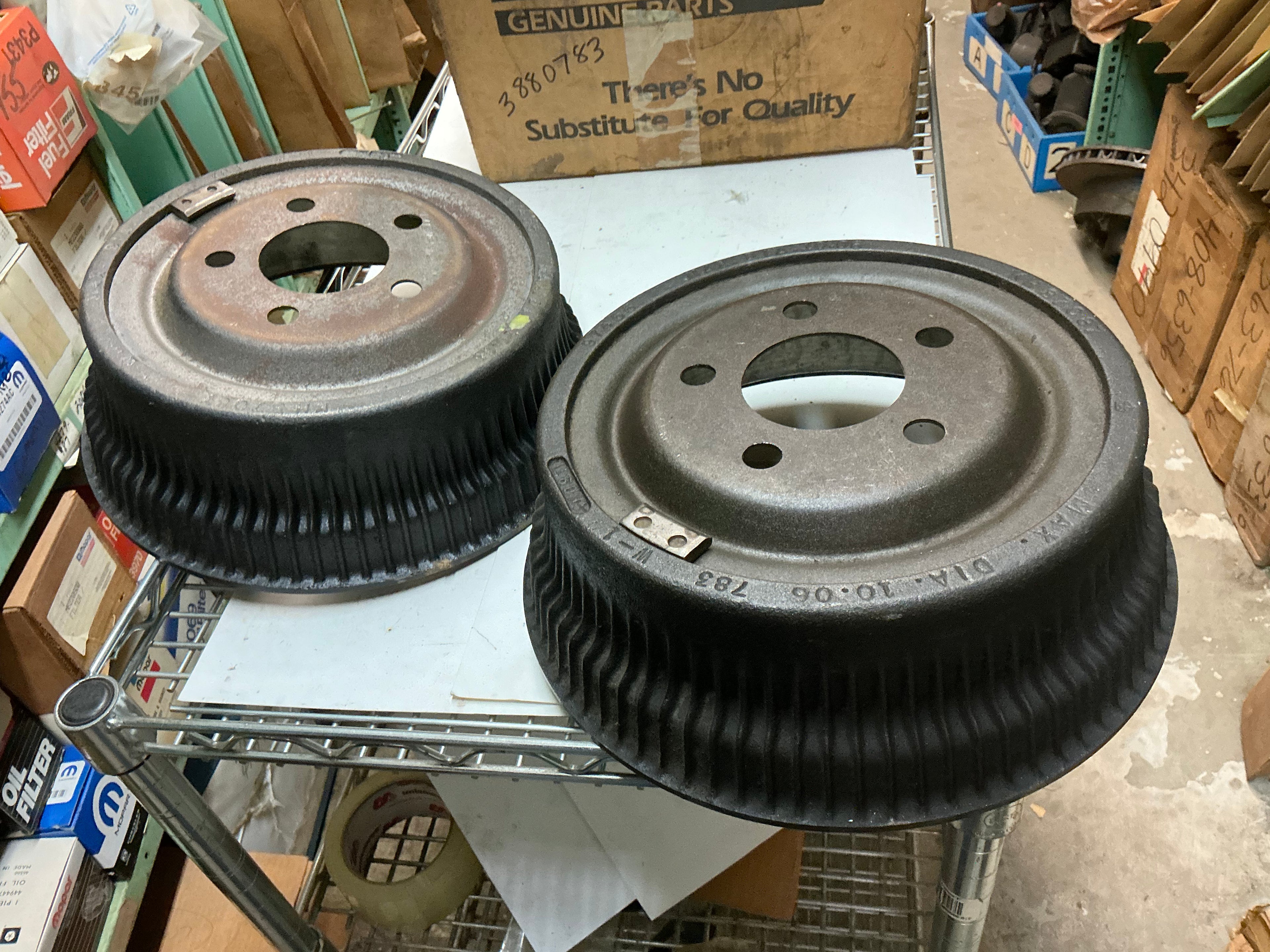 10" brake drums 1977-1990 Dodge, Chrysler, Plymouth RWD CAR, 1986-1990 N Body Dakota - 1977-90 RWD CAR, N Body