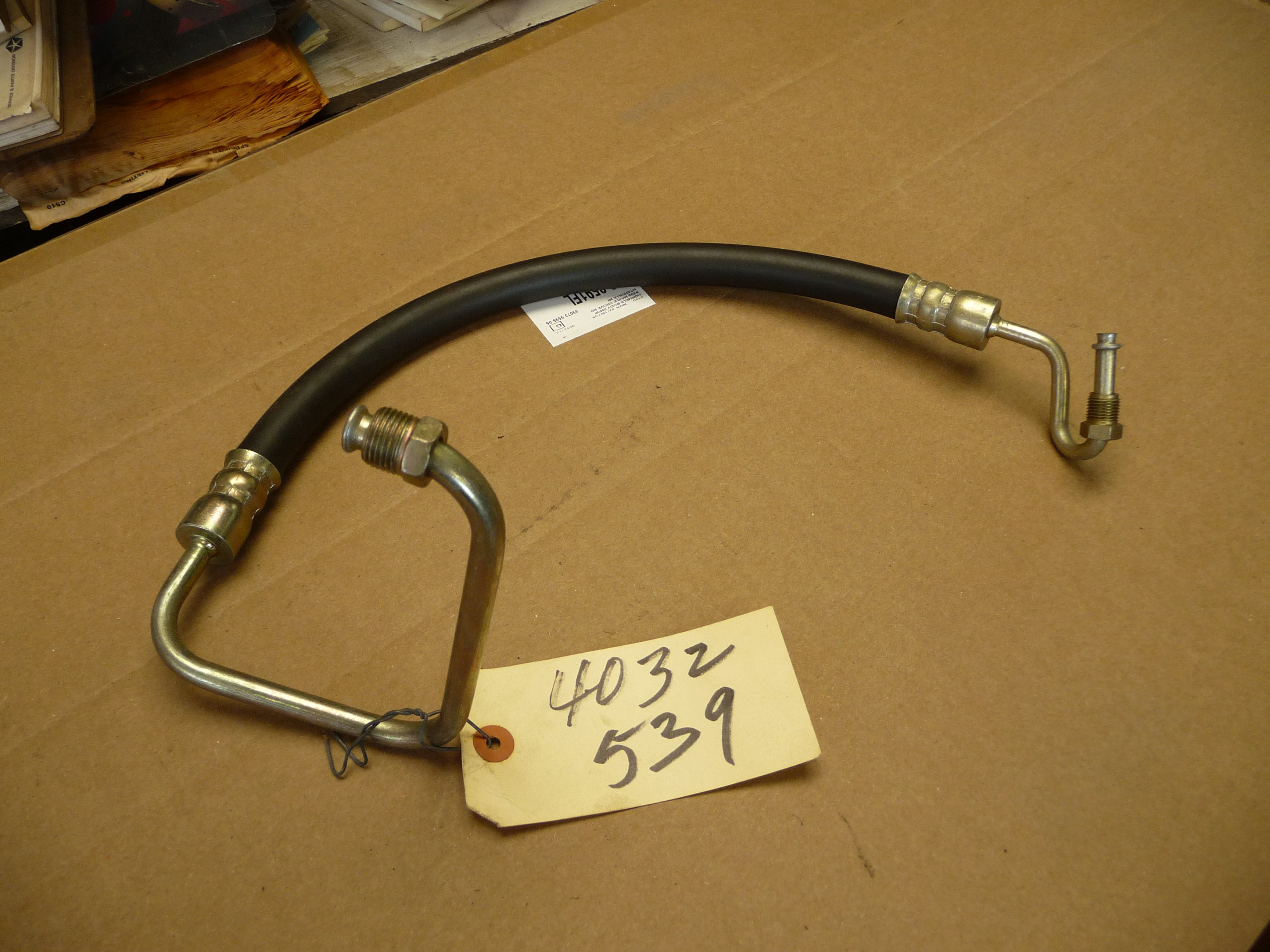 NOS Mopar power steering hose - application unknown