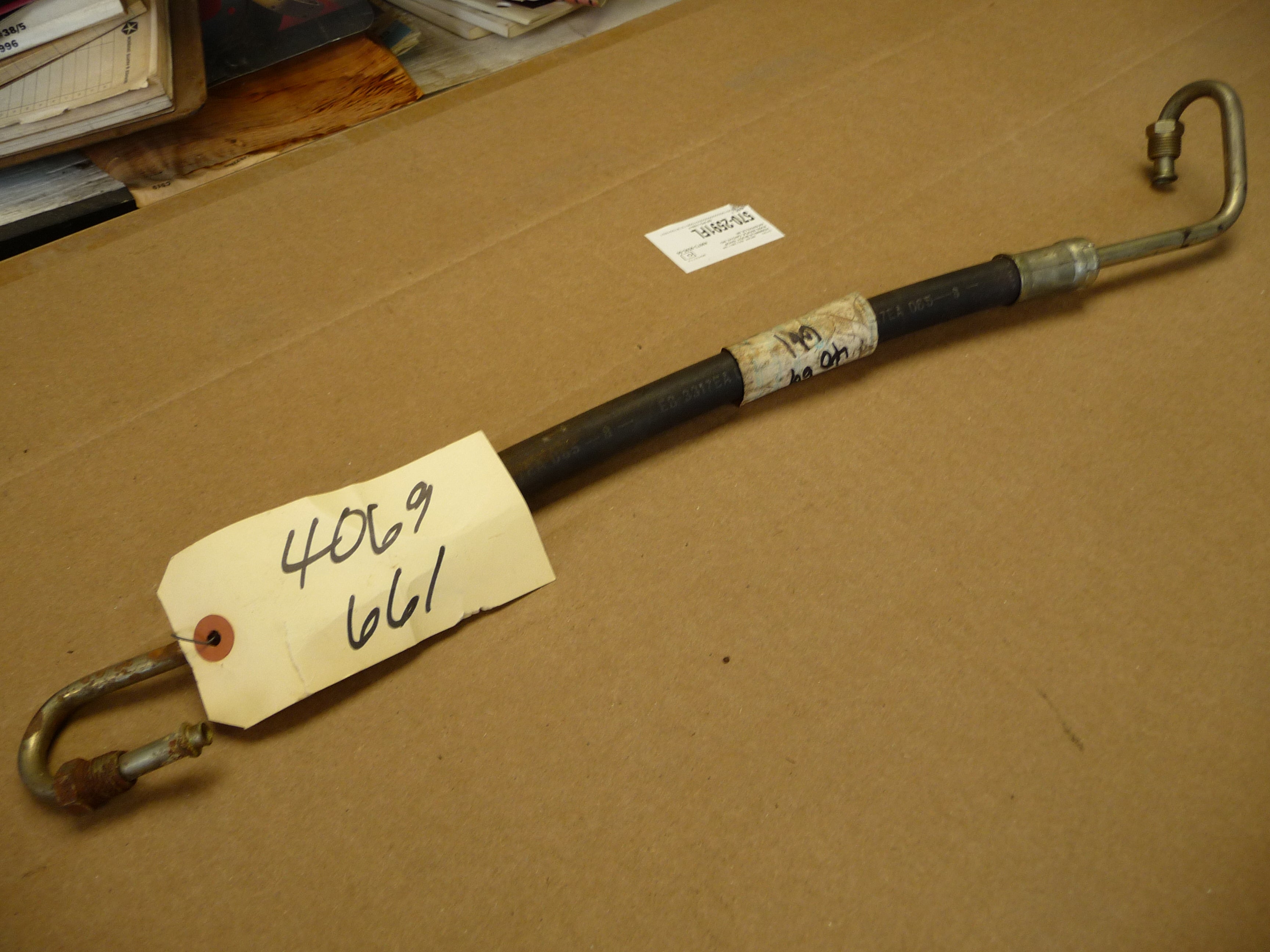 NOS Mopar power steering hose - application unknown