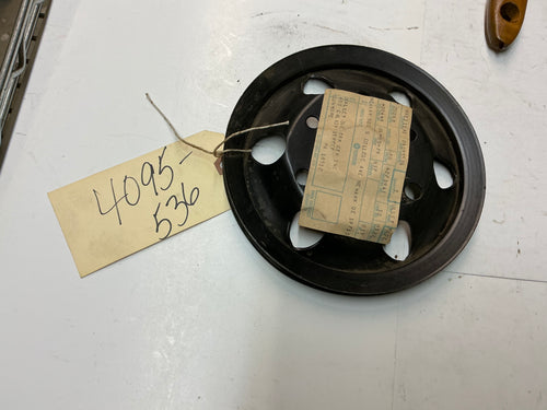 4095536 - 1 groove crank pulley for power steering pump, slant 6 - 1974-1983 slant 6