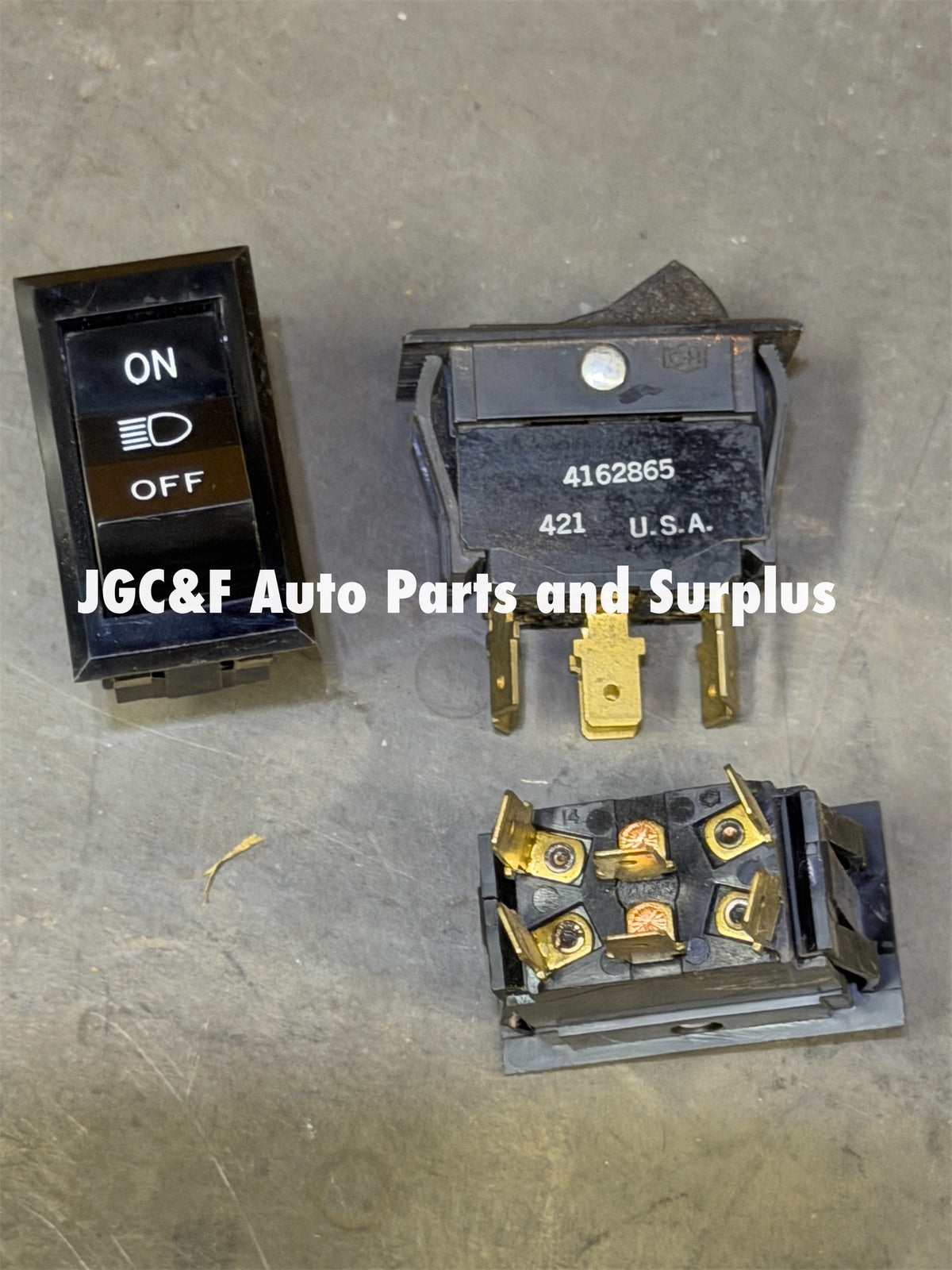 NOS Mopar 4162865 Rocker Switch - 1989 Dodge W250 Snow Plow Controls
