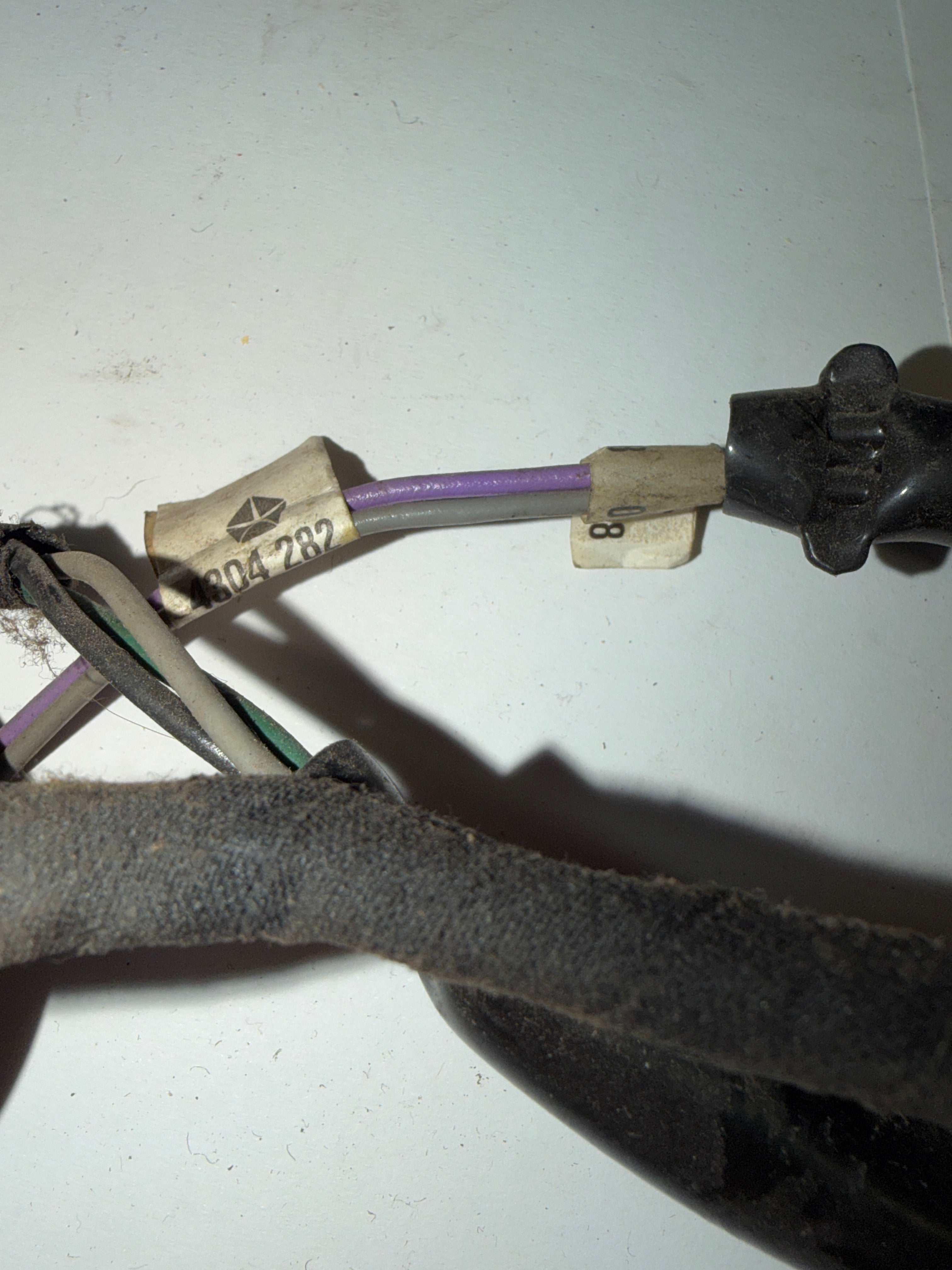 4304282 - light wiring for housing rear caravan 1984-1990 - caravan 84-90
