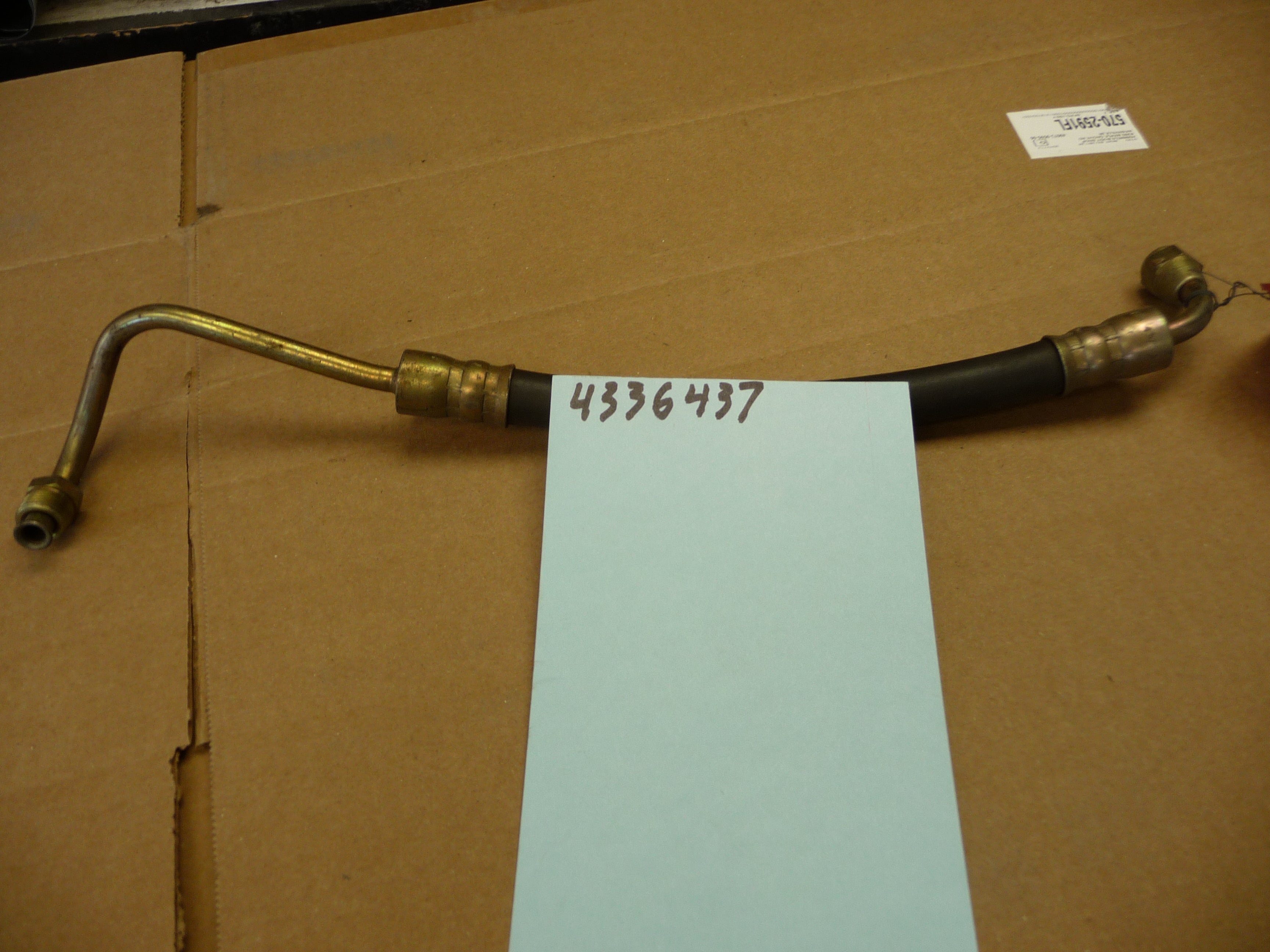 NOS Mopar power steering hose - application unknown