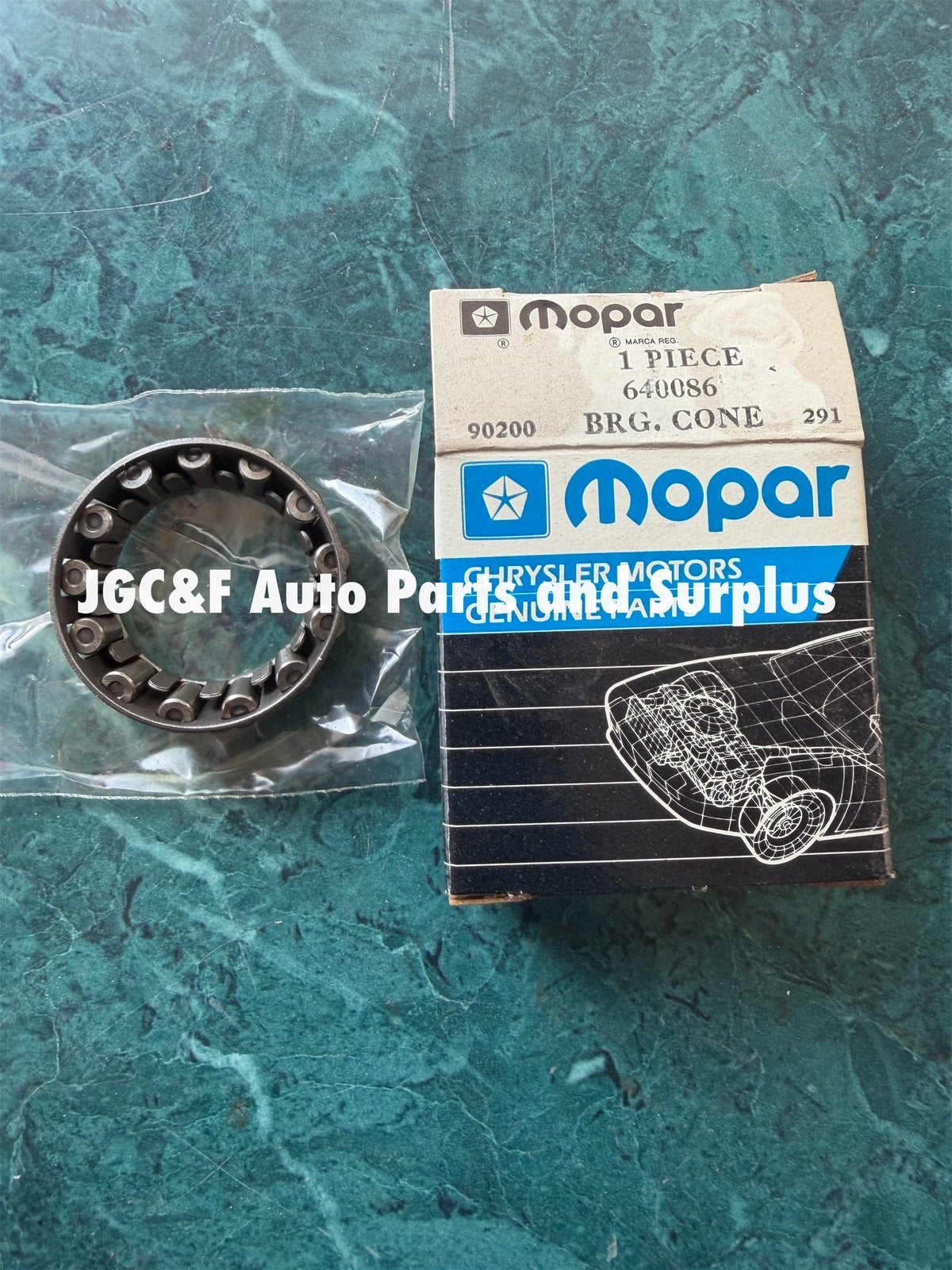 NOS Mopar 640086 Steering Gear Worm Thrust Bearing - 1935-64 Chrysler / Dodge / Plymouth / DeSoto