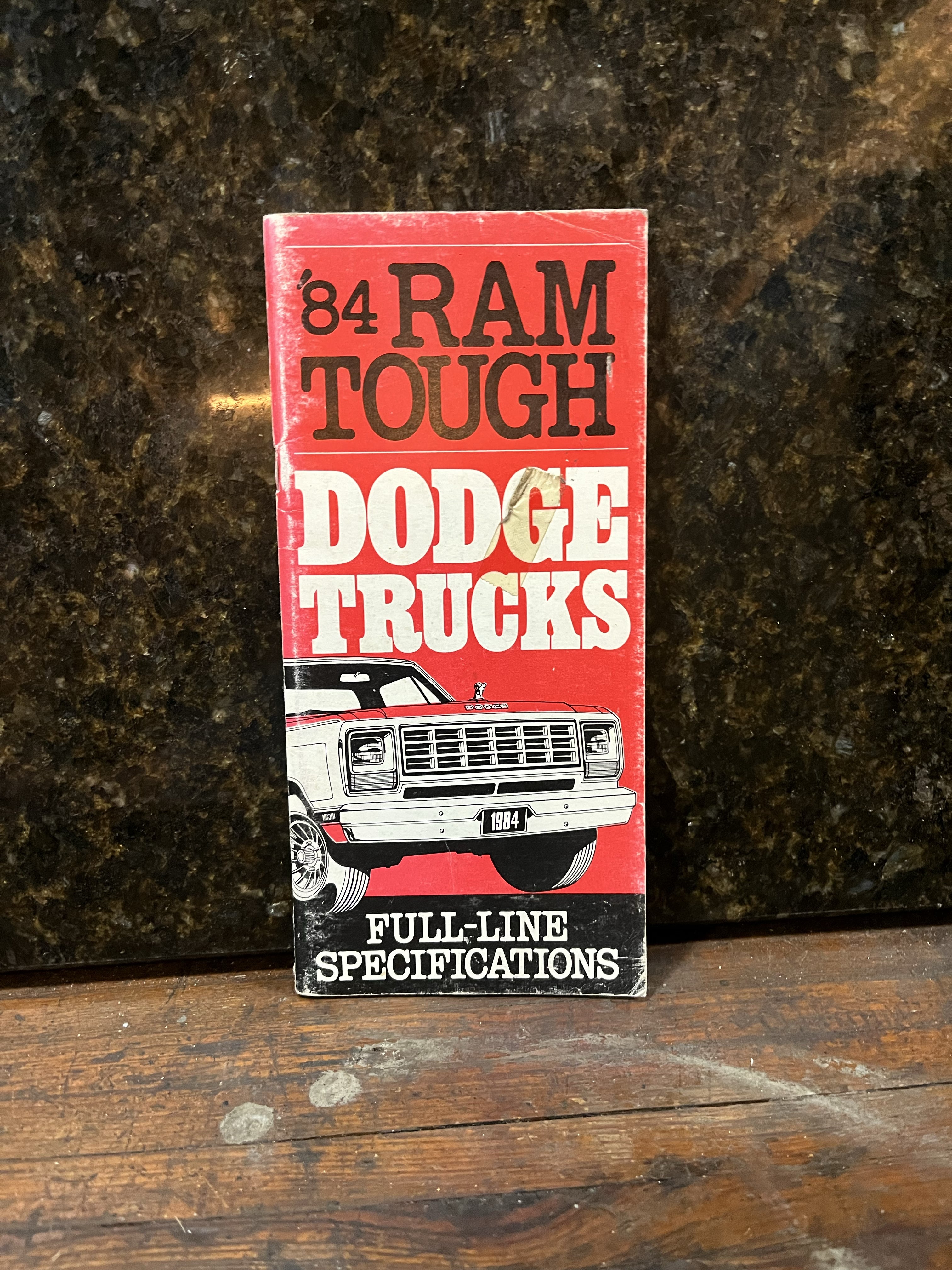 84 Ram Tough Dodge Trucks Full-Line Specifications