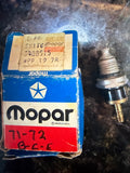 3488515 NOS brake lamp indicator switch for 71-72 Dodge, Plymouth, Chrysler with drum brakes