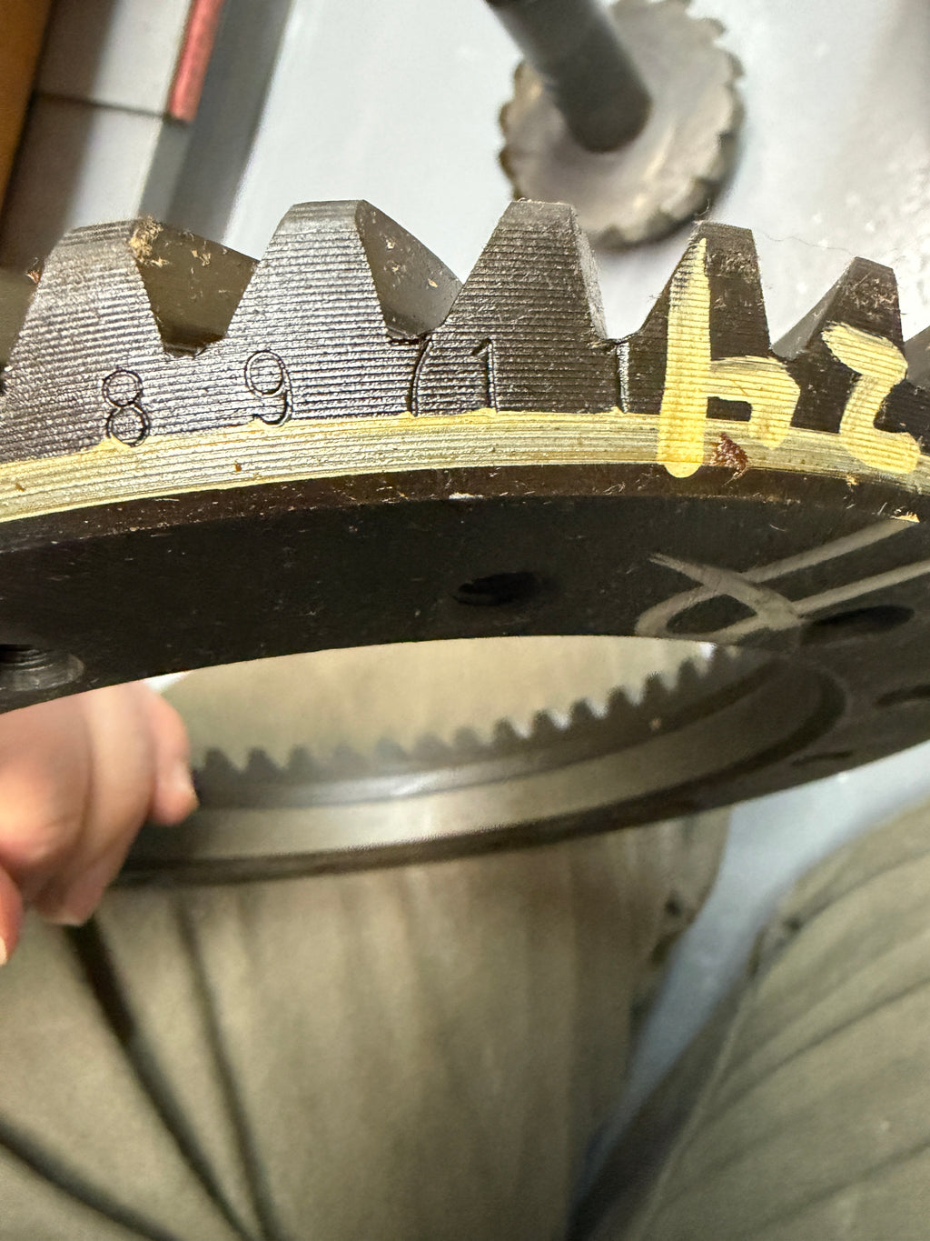 NOS 3507324 Ring and Pinion 3.55 ratio, B body with 8 3/4 rear