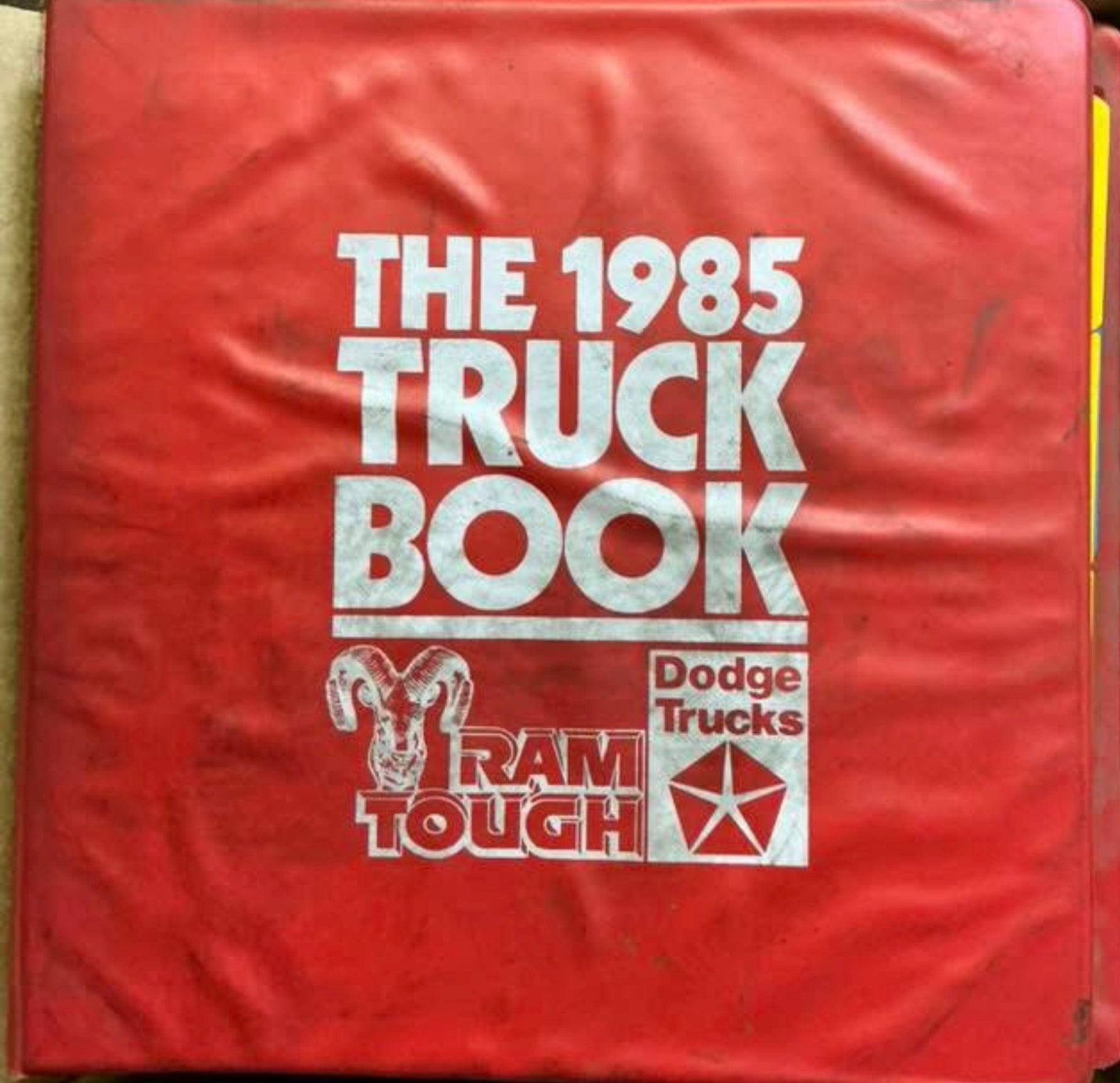 OEM Dealer Dodge truck Book 1985
