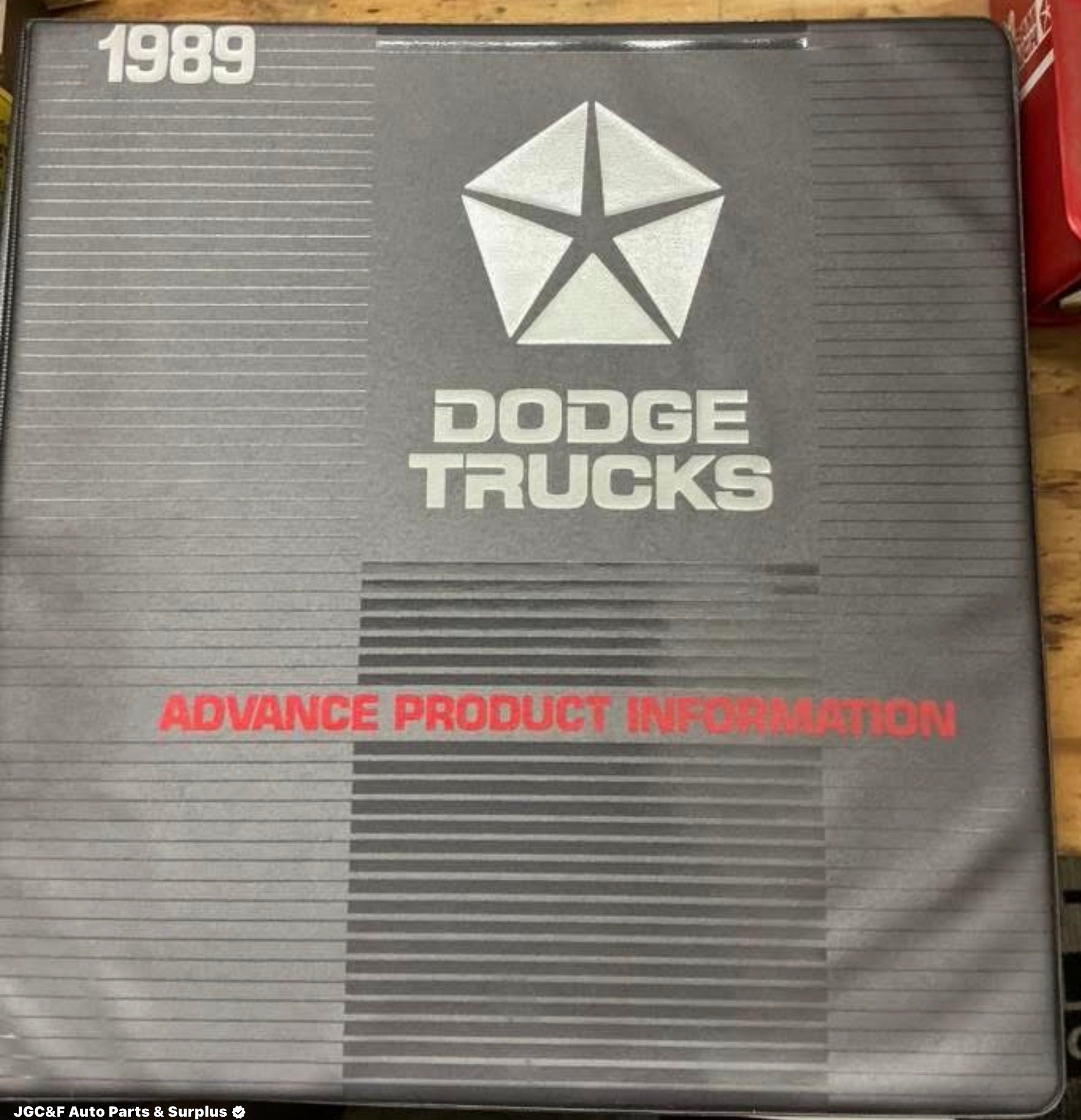 OEM Dealer Dodge truck Book 1989