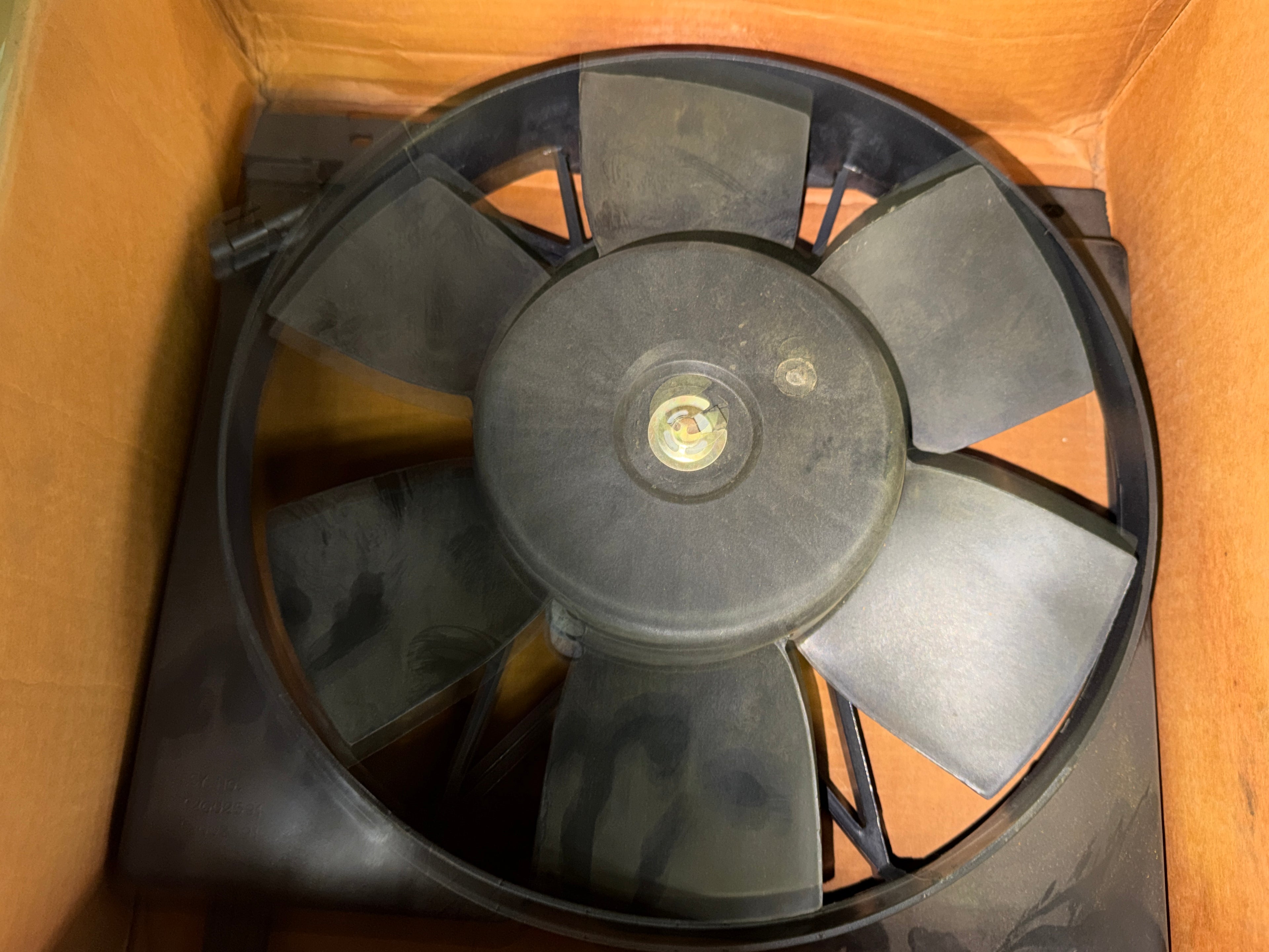 NOS 1st gen Dodge Cummins aux transmission cooler fan