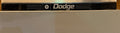 NOS Dodge windshield decal / sun screen. 1986 retro mopar collectable , 59"x4"