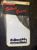 P4286199- NOS Direct Connection splash guards, 1980s Mopar