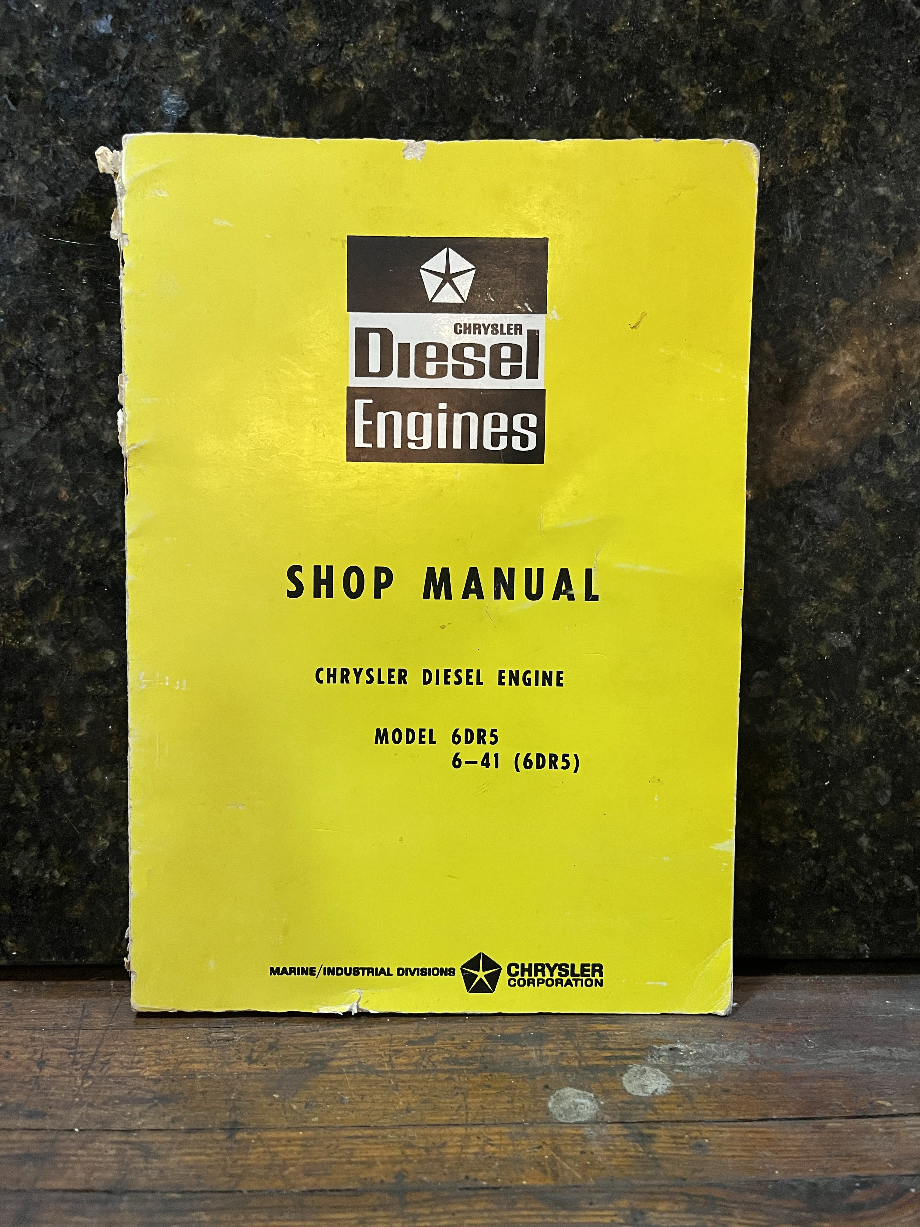 Chrysler Diesel Engines Shop Manual Model 6DR5 6-41