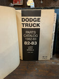 Chrysler Parts Catalog Trucks Light Duty Models