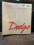 1988 product information Dodge Cars, Trucks, Imports