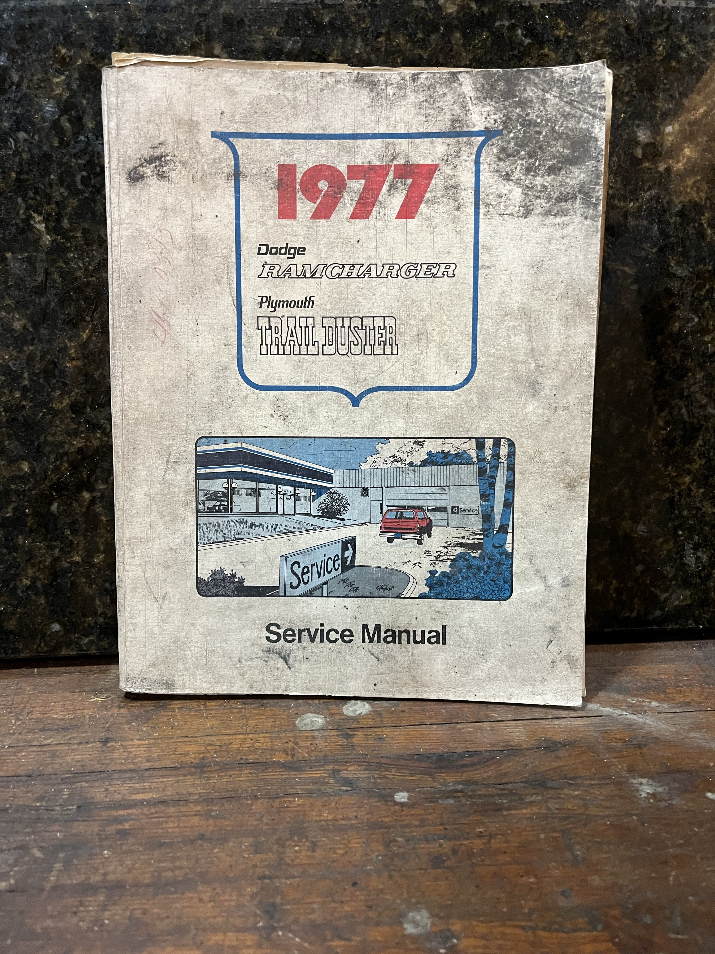 Dodge Ramcharger, Plymouth Trail Duster Service Manual