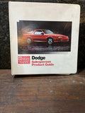 Dodge Salesperson Product Guide