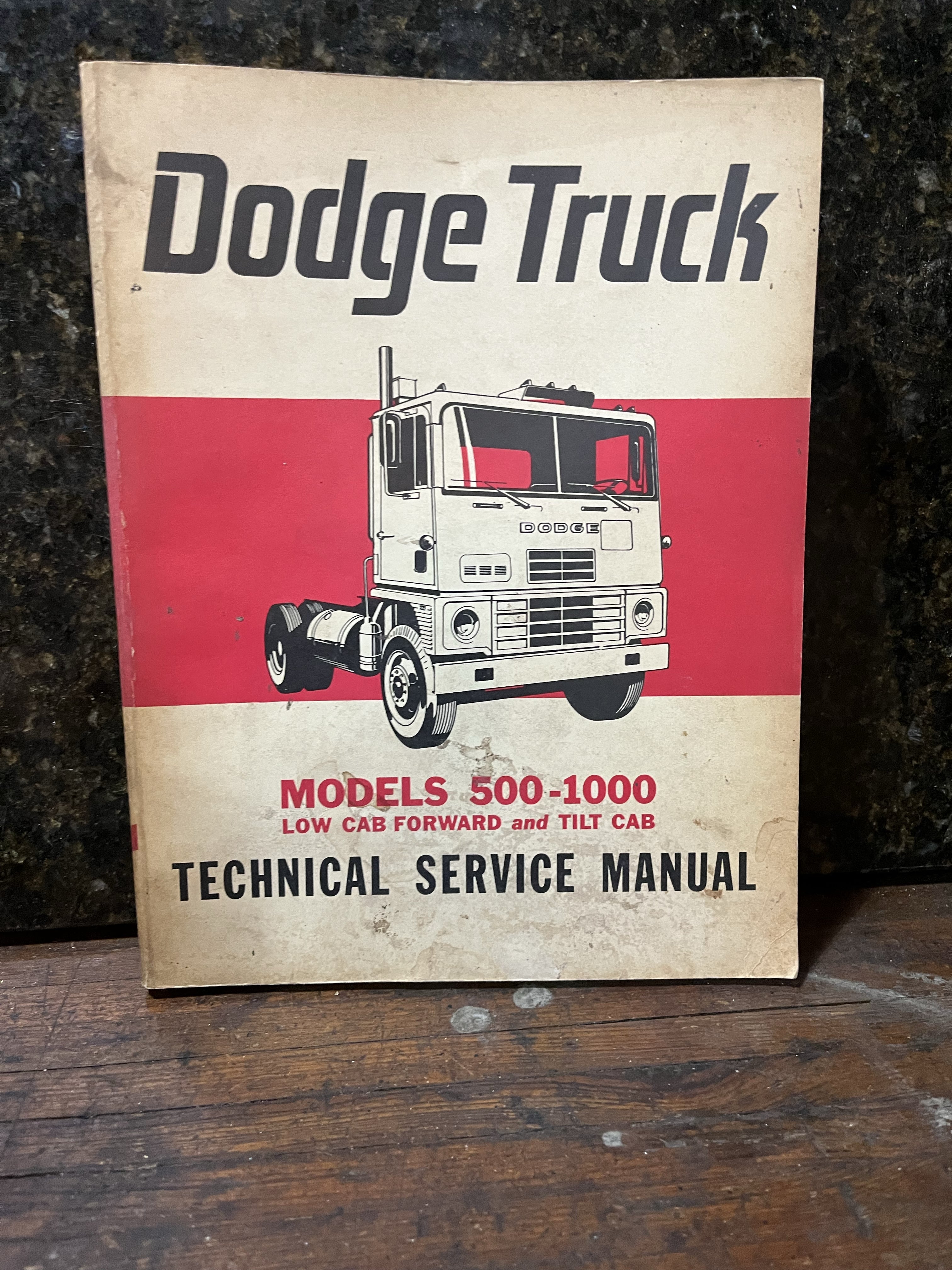 Dodge Truck Service Manual Low Cab Forward and Tilt Cab Models 500-1000