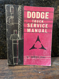 Dodge Truck Service Procedure Manual "S" Series