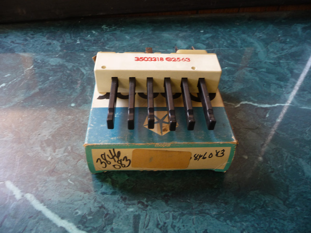 NOS Mopar A/C and heater push button control, part number 3846083