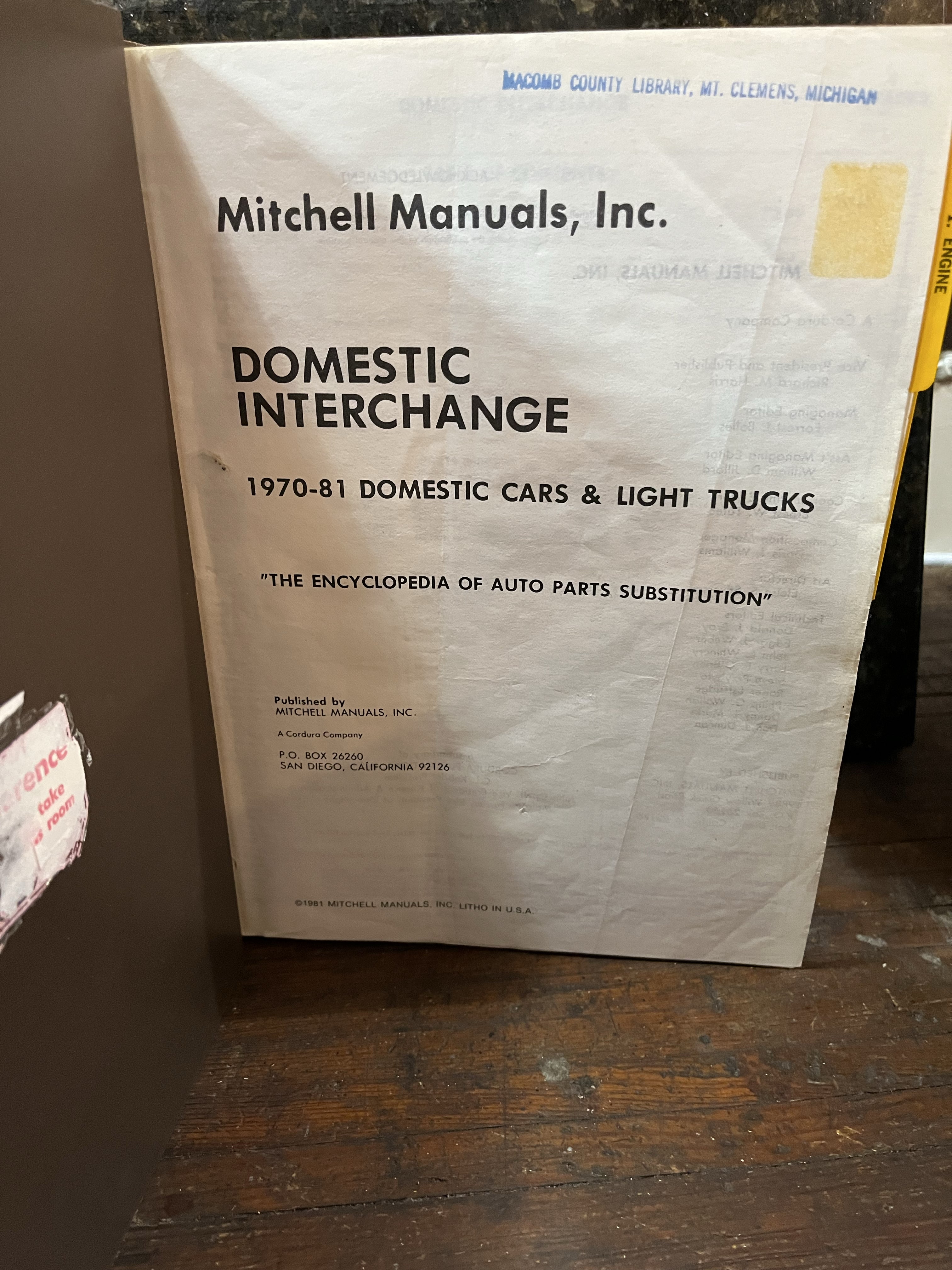 Mitchell Manuals for Automotive Professionals