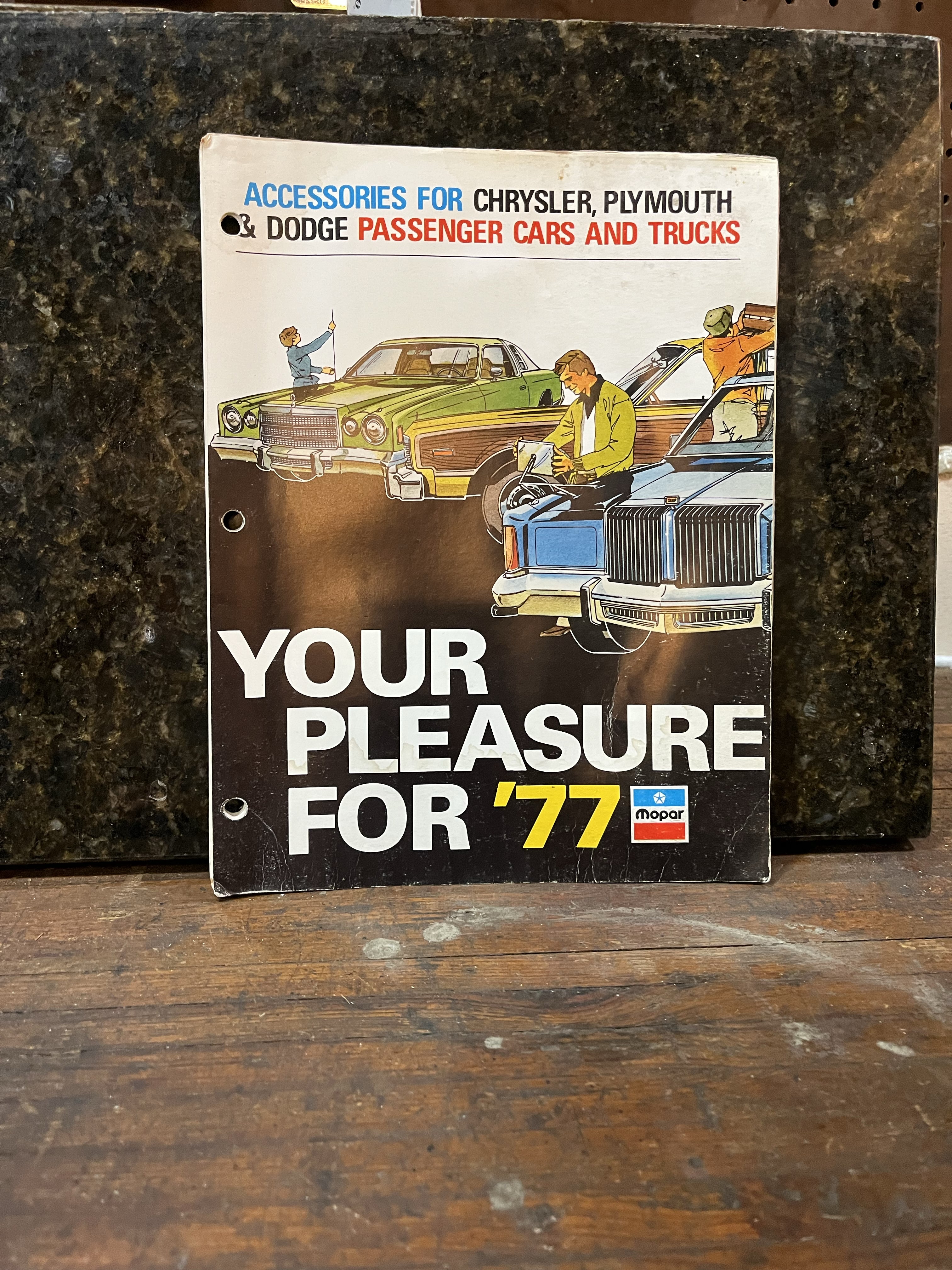 Your Pleasure for '77 Accessories for Chrylser, Plymouth, & Dodge Passenger Cars and Trucks